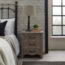 Chelsea 3 Drawer Bedside