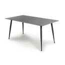 Monaco 1.6m Grey Ceramic Dining Table