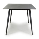 Monaco 1.6m Grey Ceramic Dining Table