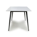 Monaco 1.6m White Ceramic Dining Table