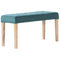 Oxford Padded 90cm Bench - Forest