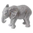 Antique Grey Elephant Sculpture