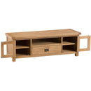 Country Oak Large TV Unit