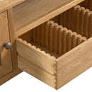 Country Oak Large TV Unit