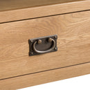 Country Oak Large TV Unit