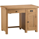 Country Oak Single Computer Desk