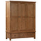 Oxford Rustic Triple Wardrobe with 3 Drawers