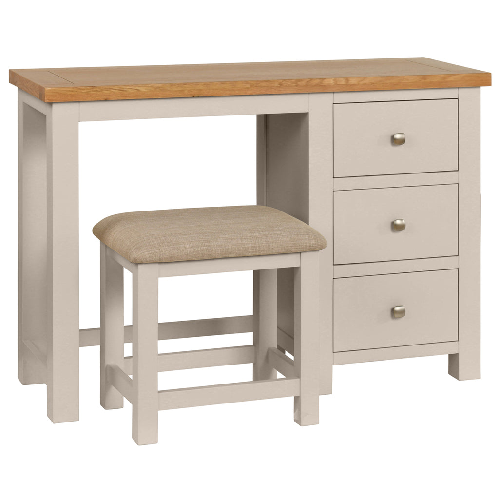 Beige dressing table stool deals