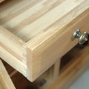 French Oak 4 Door Sideboard