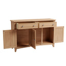 Chichester Oak 3 Door Sideboard
