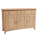 Chichester Oak 3 Door Sideboard