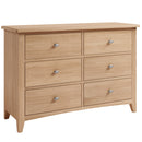 Chichester Oak 6 Drawer Chest