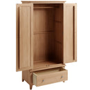 Chichester Oak Gents Wardrobe