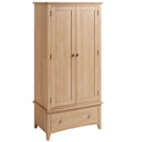 Chichester Oak Gents Wardrobe