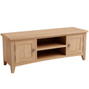 Chichester Oak Large TV Unit