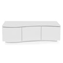 Lazzaro White Gloss TV Unit