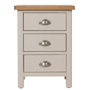 Canterbury Grey 3 Drawer Bedside