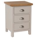 Canterbury Grey 3 Drawer Bedside