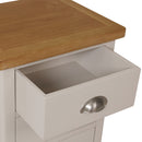 Canterbury Grey 3 Drawer Bedside
