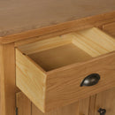Canterbury Oak 3 Door Sideboard