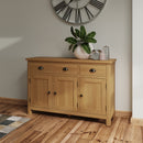 Canterbury Oak 3 Door Sideboard