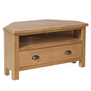 Canterbury Oak Corner TV Unit