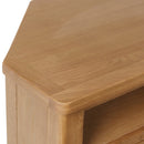 Canterbury Oak Corner TV Unit