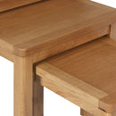 Canterbury Oak Nest of 3 Tables