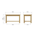 Canterbury Oak Small Coffee Table
