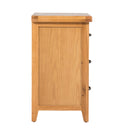 Richmond Oak 3 Drawer Bedside
