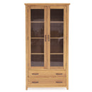 Richmond Oak Display Cabinet