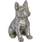 Silver French Bulldog Sculpture