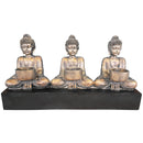 Three Buddha Candle Holder