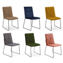 Victoria Velvet Chair - Blue