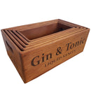 Gin & Tonic Wooden Boxes