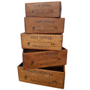 Prosecco Wooden Boxes