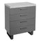 Foundry Stone Effect 4 Drawer Cabinet