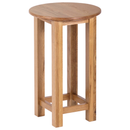 Lymington Oak Round Wine Table