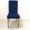 Epsom Ocean Velvet Chair - Ex Display