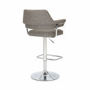 Oscar Adjustable Charcoal Bar Stool