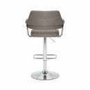 Oscar Adjustable Charcoal Bar Stool