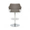 Oscar Adjustable Charcoal Bar Stool