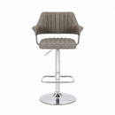 Oscar Adjustable Charcoal Bar Stool