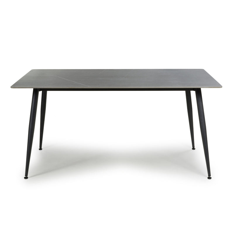 Madrid 1.6m Grey Ceramic Dining Table