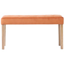 Oxford Padded 90cm Bench - Sunset