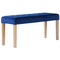 Oxford Padded 90cm Bench - Ocean