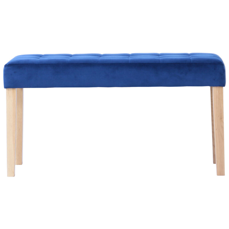 Oxford Padded 90cm Bench - Ocean