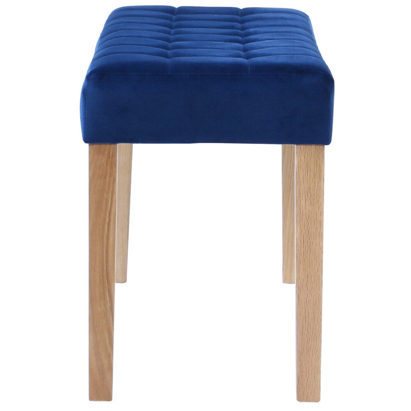 Oxford Padded 90cm Bench - Ocean