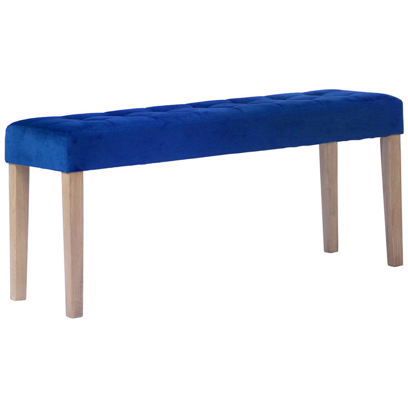 Oxford Padded 104cm Bench - Ocean