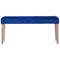 Oxford Padded 104cm Bench - Ocean